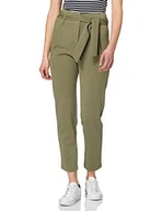 Spodnie damskie - ONLY Onlcarolina Hw Belt Pants Cc TLR spodnie damskie, Deep Lichen Green, 42W x 32L - miniaturka - grafika 1