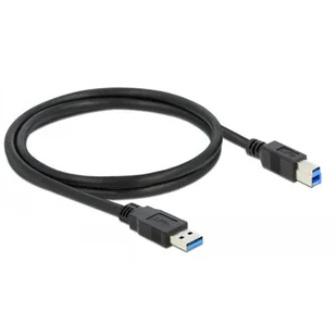 Delock Kabel USB 3.0 1m AM-BM czarny (85066) - Kable USB - miniaturka - grafika 7
