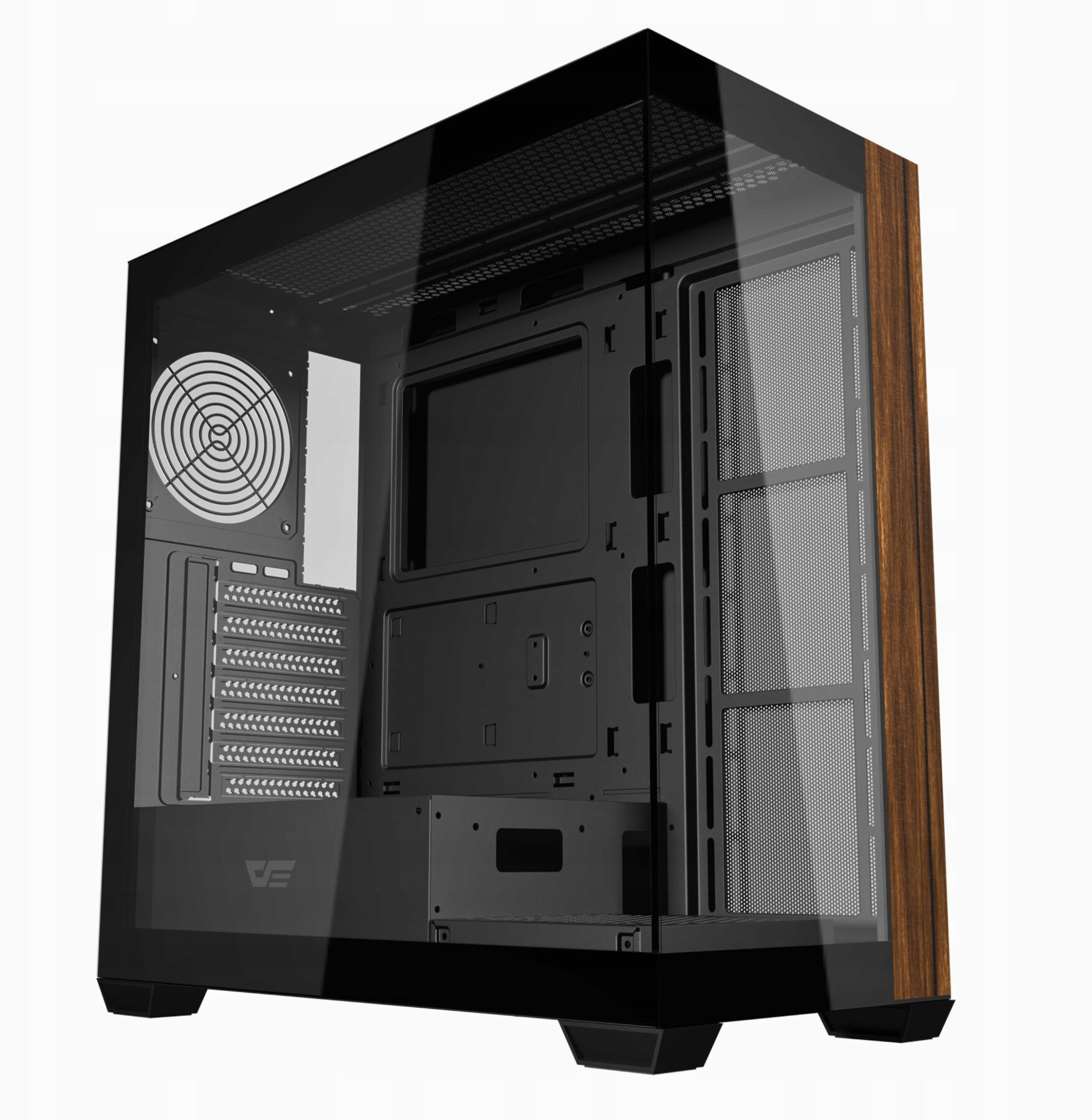 Obudowa Darkflash DS900W computer case without fans Black DS900W_Black