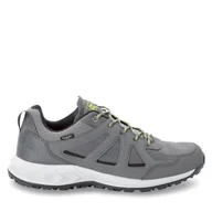 Buty trekkingowe męskie - Trekkingi Jack Wolfskin Woodland 2 Texapore Low M 4051271 Szary - miniaturka - grafika 1