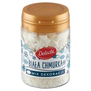 Delecta Dekoracje Biała chmurka 55 g - Ciasta i półprodukty do ciast - miniaturka - grafika 1