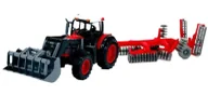 Samochody i pojazdy dla dzieci - Traktor z turem i bronami - TOYS Paweł Wojda - miniaturka - grafika 1