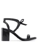 Sandały damskie - Melissa Sandały Ophelia + Jason Wu Ad 32962 Czarny - miniaturka - grafika 1
