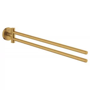 GROHE 40371GN1 Essentials Double Towel Bar - Wieszaki łazienkowe - miniaturka - grafika 1