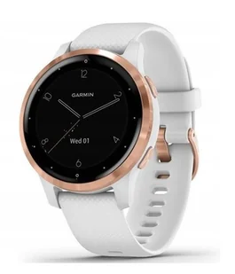 Garmin, Zegarek sportowy, Vivoactive 4s, biały - Monitory aktywności - miniaturka - grafika 1