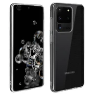 Etui i futerały do telefonów - Etui i zabezpieczenie ekranu ze szkła hartowanego przezroczyste Samsung Galaxy S20 Ultra - miniaturka - grafika 1