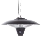 Ogrzewacze tarasowe - Elektryczny Promiennik Wiszący Czarny Kaba - miniaturka - grafika 1