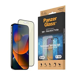 PanzerGlass do Apple iPhone 14 Pro Max ochrona przed niebieskim światłem szkło hartowane - Szkła hartowane na telefon - miniaturka - grafika 1