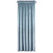 Zasłony - Euro Firany Zasłona 140 x 250 Dekoracyjna Velvet Rosa Morski 1207957 - miniaturka - grafika 1