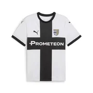 Koszulki sportowe męskie - Męska koszulka domowa Parma Calcio 24/25 PUMA White Black - miniaturka - grafika 1