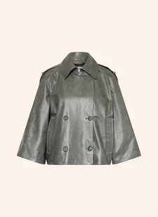 Max Mara Kurtka Skórzana Tenace gruen - Moda i Uroda OUTLET - miniaturka - grafika 1