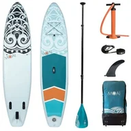 Deski SUP i akcesoria - MOAI Deska SUP MOAI 11'0" dwuwarstowa deska z wiosłem z włókna szklanego w zestawie 4486-189A0_20210909162413 - miniaturka - grafika 1