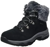 Botki damskie - Skechers Damskie botki Trego, Black Suede Nylon - 37 EU - miniaturka - grafika 1