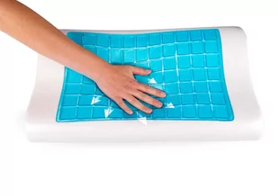 Poduszka ortopedyczna chłodząca do spania z pianki memory VIVAMORE - Poduszki, koce i materace lecznicze - miniaturka - grafika 2