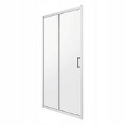 Ścianki i drzwi prysznicowe - Drzwi prysznicowe 100cm Zoom (przezroczyste) - miniaturka - grafika 1