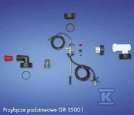 Kominy i akcesoria - Przyłącze podstawowe GR do zbiornika dwupłaszczowego DWT 1500L - miniaturka - grafika 1