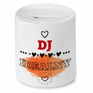 DLA DJA MUZYKA SKARBONKA DJ IDEALNY MUZYK IDEALNY z Nadrukiem ze Zdjęciem + Opakowanie na prezent (wzór 02) - Skarbonki - miniaturka - grafika 1
