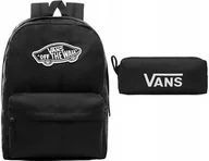 Plecaki - Vans Zestaw 2w1 Plecak + Piórnik Vans Deska Old Skool Black Classic Duży - miniaturka - grafika 1