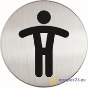 Systemy ekspozycyjne i znaki informacyjne - TABLICZKA "WC MĘSKIE" - miniaturka - grafika 1