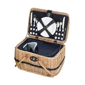Torby i wózki na zakupy - Cilio IDRO KOSZ PIKNIKOWY DLA 4 OSÓB Z WYPOSAŻENIEM WIKLINA CI-156775 - miniaturka - grafika 1