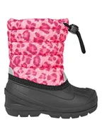 Buty dla dziewczynek - Playshoes Botki zimowe w kolorze różowym - miniaturka - grafika 1