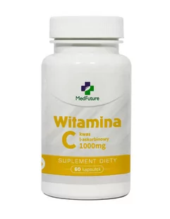 MEDFUTURE Witamina C 1000mg - 60 kapsułek - Witaminy i minerały - miniaturka - grafika 1