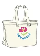 Torebki damskie - CONVERSE 10024957-A01 Seasonal Graphic Tote Bag Unisex Biały, biały, Rozmiar uniwersalny, Torba - miniaturka - grafika 1