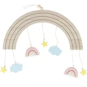Karuzele dla niemowląt - Tęcza, dekoracja nad łóżeczko dziecka, 33 x 16,5 cm - miniaturka - grafika 1