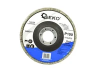 Akcesoria do elektronarzędzi - Geko 10 sztuki tarcz kieszenie  115 ziarno 36 plasterków ściernic 100 kieszenie na drewno do szlifowania mop brązowy G00311 - miniaturka - grafika 1