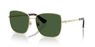 Okulary Przeciwsłoneczne Burberry BE 3158 Light Gold - Okulary przeciwsłoneczne - miniaturka - grafika 1