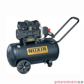 Sprężarki i kompresory - KOMPRESOR BEZOLEJOWY WYCISZONY 50L 8BAR 59DB 1.5KM - miniaturka - grafika 1