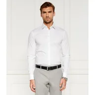 Koszule męskie - Calvin Klein Koszula POPLIN | Slim Fit - miniaturka - grafika 1