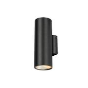Lampy ogrodowe - Dwukierunkowy kinkiet zewnętrzny tuba LED 24W O303WL-L24GF3K z serii SHIM - miniaturka - grafika 1
