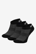 Skarpetki damskie - Reebok R0356-SS24 (3-pack) Czarny - miniaturka - grafika 1