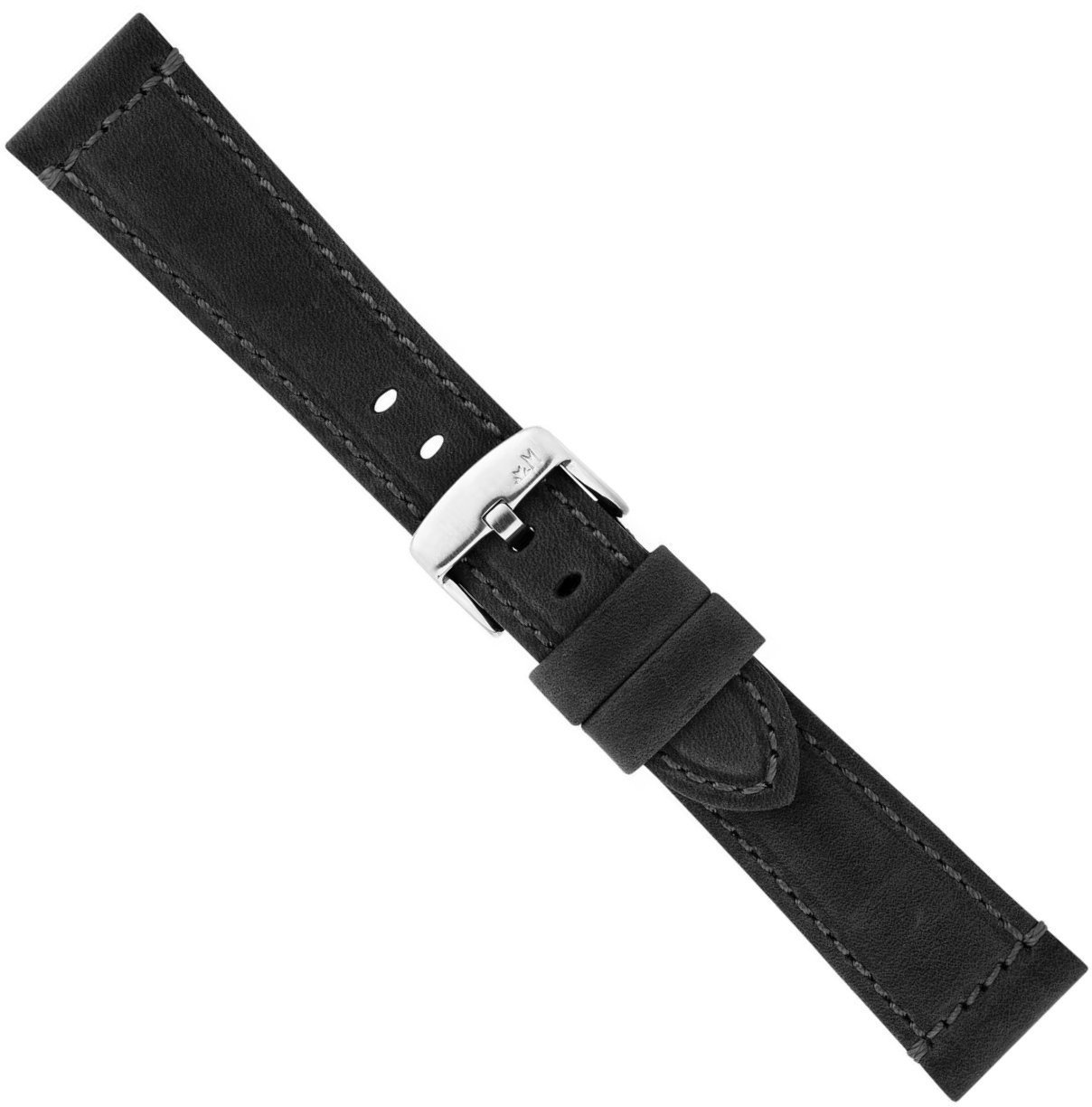 Skórzany pasek do zegarka 22 mm Morellato A01X6121D71019ST22 nubuk .