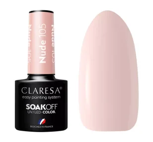 Claresa Claresa, lakier hybrydowy 105, 5 ml - Lakiery hybrydowe - miniaturka - grafika 1