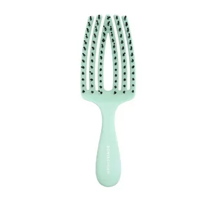 Olivia Garden Finger Brush Care Mini Kids - szczotka do rozczesywania włosów dla dzieci, miętowa - Szczotki do włosów dla dzieci - miniaturka - grafika 1