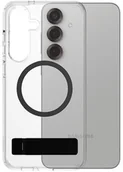 Etui i futerały do telefonów - PanzerGlass Etui CARE by Kickstand Case Magnetic do Galaxy S25 Plus, przezroczysto-czarne - miniaturka - grafika 1
