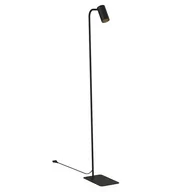 Lampy stojące - Nowodvorski Lampa podłogowa stojąca MONO 120cm 10W GU10 czarny złoty 7717 - miniaturka - grafika 1