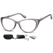 Okulary korekcyjne, oprawki, szkła - Plusy Okulary Do Czytania Kocie MR64F moc: +1,5 - miniaturka - grafika 1
