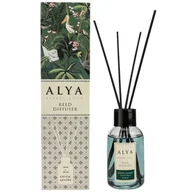 Zapachy do domu - Alya Exotic Leaves 100 ml – tureckie patyczki zapachowe, odświeżacz powietrza o egzotycznym aromacie liści i kwiatów - miniaturka - grafika 1