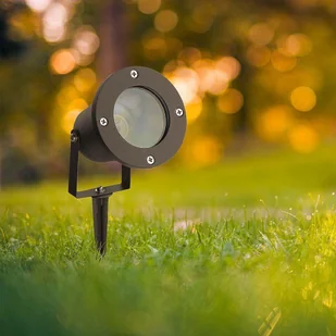 Oprawa Gruntowa Ogrodowa Wbijana Aluminium GU10 Czarna IP65 V-TAC VT-7701 3 Lata Gwarancji - Lampy ogrodowe - miniaturka - grafika 5