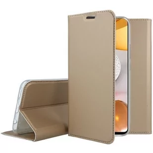 Dux Ducis Etui Skin Pro Galaxy A42 5G, złote - Etui i futerały do telefonów - miniaturka - grafika 2