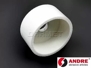 Ściernica garnkowa walcowa, typ 6 - 125 x 50 x 32MM 99A 60J - ANDRE (520362) - Materiały ścierne - miniaturka - grafika 1