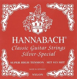 Hannabach zestaw strun do gitary klasycznej H/B2 Super High Tension 652542 - Struny gitarowe  - miniaturka - grafika 1