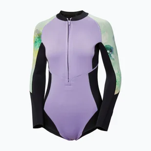 Pianka do pływania damska Helly Hansen Waterwear Long Sleeve Spring Wetsuit jade esra - Sport OUTLET - miniaturka - grafika 1