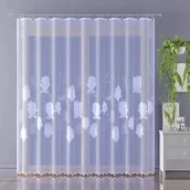 Firany - Firanka gotowa żakardowa Apollonia A129 300x245 cm biała - 300 cm 245 cm - miniaturka - grafika 1