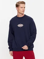 Bluzy męskie - Reebok Bluza Sporting Goods IM1503 Granatowy Regular Fit - miniaturka - grafika 1