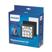 Akcesoria do odkurzaczy - Philips XV1220/01, zestaw filtrów do bezworkowego odkurzacza serii 2000, czarny/biały XV1220/01 - miniaturka - grafika 1