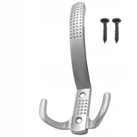 Wieszaki i stojaki - Wieszak Meblowy Na Ubrania Aluminium Haczyk Wysoki - miniaturka - grafika 1